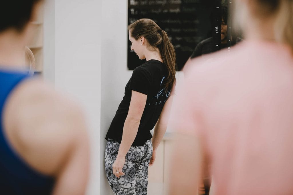 Spinal Waves against wall