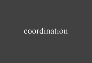 Coordination Word